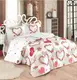 Комплект постельного белья 160х220 см Ранфорс Huima Красный Arya AR-TR1003835-red