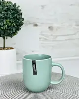 Кружка Ardesto Сremona Pastel Blue AR-2939-BС 390 мл бирюзовая
