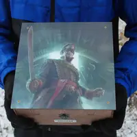 Автоматичний наливатор-дозатор алкоголю на 8 чарок з УФ-друком «Warhammer: Комісар Імперіуму»