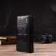 Интересное портмоне унисекс из натуральной крупнозернистой кожи CANPELLINI 21853 Черное