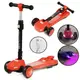 Самокат трехколесный "Best Scooter", свет, дым (оранжевый)