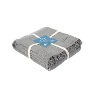 Покрывало Lotus Home - Sia muslin dark grey-light grey 220*240