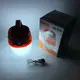 Подвесной фонарь светильник LED с крючком для кемпинга с аккумулятором фонарем и солнечной панелью Цвет: оранжевый