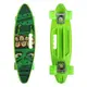 Пенни борд Халк Penny board Hulk Детская скейт доска с светящимися колесами Fish Skateboards