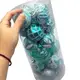 Новогодние украшения, 24 штуки, шарики, D=6 см, в слюде