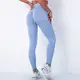 Леггинсы женские спортивные 10918 XL голубые