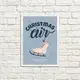 Постер в рамке Christmas is in the air 21x30 см (WMT4_22NG021_WH)