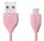 Кабель microUSB Lesu RC-050m 1m pink Remax 312104