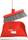 Набор для уборки Zambak ZP-139r 2 предмета красный