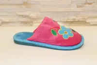 Тапочки комнатные женские малиновые код Тп1
