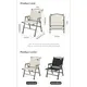 Кресло складное Naturehike CNK2550JJ010, сталь, бежевый