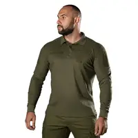 Поло Army ID Long CoolPass Pique LT Масло (8291), XXXXL
