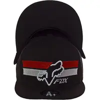 Кепка с прямым козырьком R16006 черный