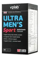 Витамины и минералы VPLab Ultra Mens Sport Multivitamin, 90 каплет
