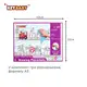 Набор для рисования, детские раскраски Keybaby, 3шт формат А3 с 12 маркерами и салфеткой для очистки, Purple