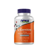 Жиросжигатель NOW L-Carnitine 250 mg, 60 вегакапсул