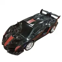Машина на радіокеруванні lamborghini YF 668-49 A акумулятор 3.7 V, пульт 2.4G, Чорний з червоним