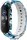 Ремешок UWatch TPU Replacement Print Design Wrist Strap  for Mi Band 5/6/7 Military Blue