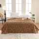 Плед Dushka Home Сердечко 20973 200х230 см светло-коричневый