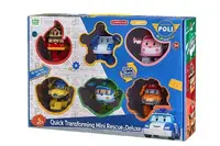 Игровой набор Robocar Poli GoGo Мини-спасатели-трансформеры делюкс 6 в 1 (ZR-915)