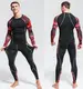 Компрессионный комплект 2в1. Р-ры 48-60. Рашгард+лосины. 2XL