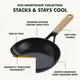 Сковорода универсальная GreenPan Eco Smartshape CC006445-001 20 см бежевая