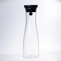 Стеклянный графин с крышкой 1.5 (л) для воды, сока, лимонада HP-19-44