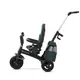 Велосипед детский трехколесный с родительской ручкой KiderKraft EASYTWIST Midnight Green / Коляска толокар