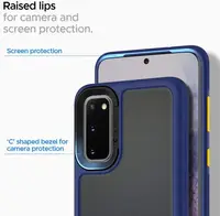 Чехол Spigen для Samsung Galaxy S20 - Ciel, Color Brick, Navy (ACS00802)