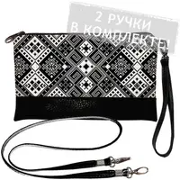 Клатч через плечо 25x15 см (KL_GL_15UKR048_BL)