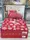Новогоднее Постельное белье Фланель Belizza Christmas Draw Red Семейный