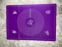 Коврик Силиконовый A-Plus AP-WY-5070-purple 50х70 см фиолетовый