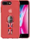 Чехол-накладка Rock TPU+PC MOC Pro Series Protection Case Apple iPhone 8 Plus Trans-Red