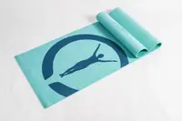 Коврик для йоги с принтом LiveUp PVC YOGA MAT