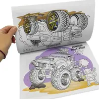 Розфарбовка,210х297 мм, (JURASSIC CARS)