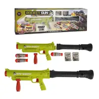 Автомат Rocket Gun, звук, підсвічування, мішень, снаряди. Green (147864)