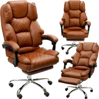Кресло офисное Diego Comfort Pro светло-коричневый
