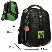 Рюкзак YES H-100 шкільний каркасний Minecraft 559558