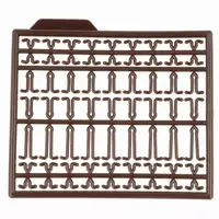 Стопор Golden Catch Boilie Hair Extender Stops (126шт) Brown (1620085)
