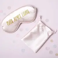 Маска для сна "Мать хочет спать", Бежевий, Beige, російська