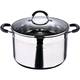 Кастрюля с крышкой MasterРro Foodies collection BGMP-1505-BK 20 см 4 л серая