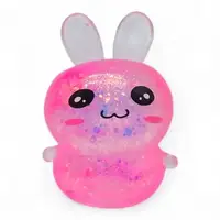Жвачка-тянучка "Мишка", 5,5 см, розовый