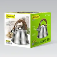 Чайник зі свистком Maestro MR-1320-W 3 л коричневий