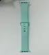 Силиконовый ремешок для умных часов Smart Watch 42/44 (Бирюзовый)