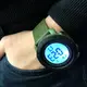Часы наручные мужские SKMEI 2122AGWT ARMY GREEN-WHITE, армейские часы противоударные. Цвет: зеленый