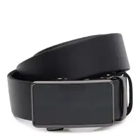 Мужской кожаный ремень Borsa Leather 115v1genav40-black