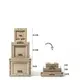 Контейнер складаний Mobi Garden Storage box 80л NX21671009 green
