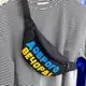 Сумка-бананка Bumbag унисекс на пояс и через плечо Доброго вечора! 27x16 см