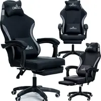 Кресло геймерское DIEGO Soft Black
