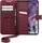 Книжка-Чехол Spigen для Samsung Galaxy S23 - Wallet S Plus, Burgundy (ACS05724)